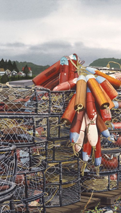 Alaska Crab Traps by Leslie McDonald, Jr.