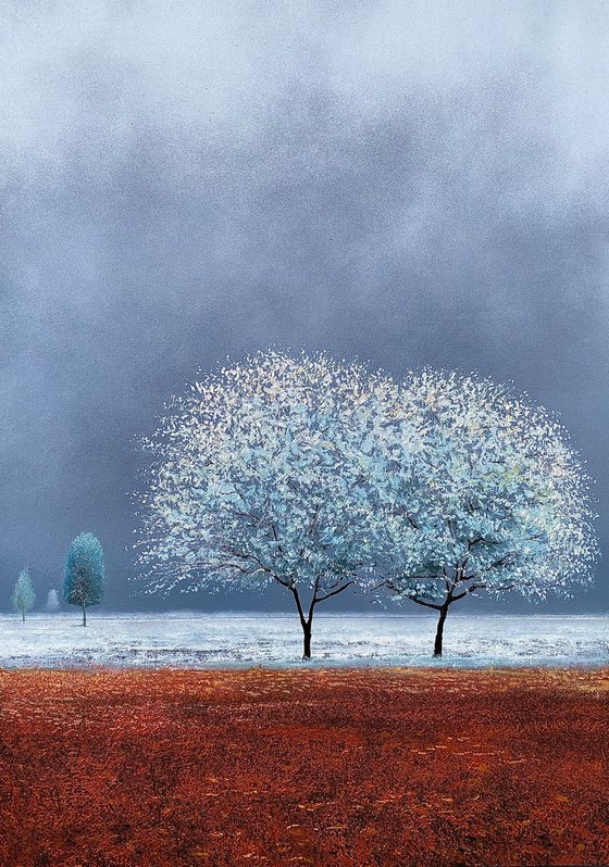 2 Trees in Quiet Stillness