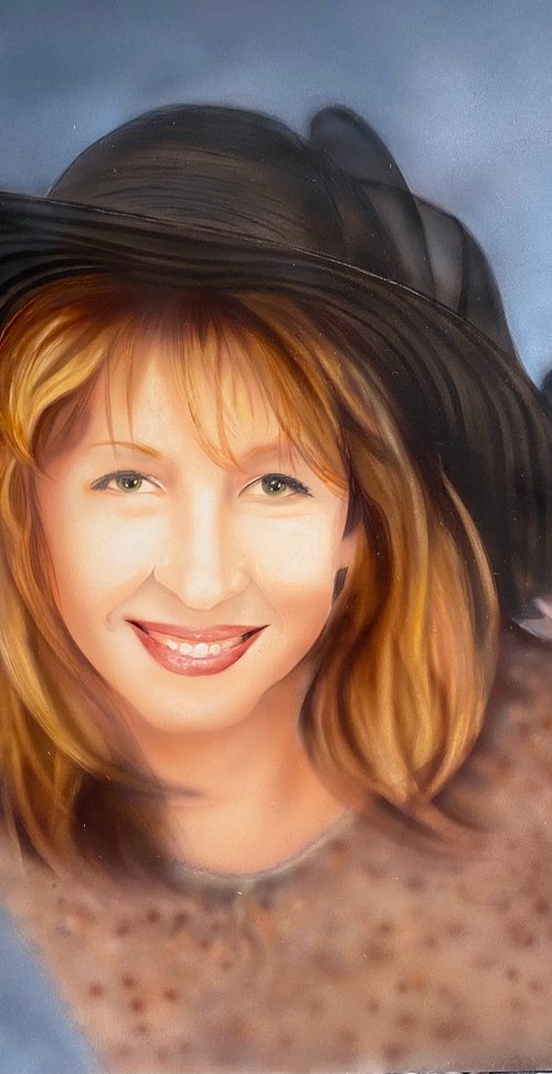 Portrait commission by Dolgor Dugarova