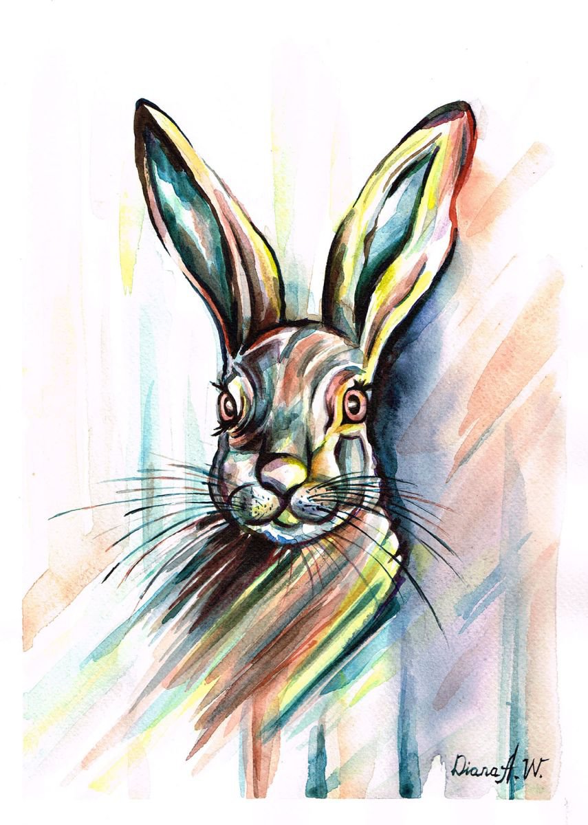 Hare by Diana Aleksanian