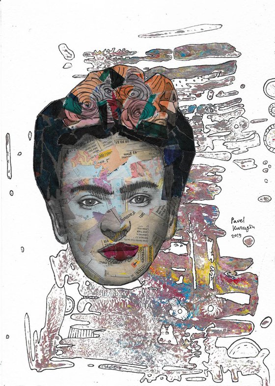 Portrait of Frida Kahlo # 75