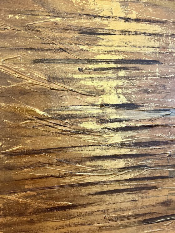 Golden Fire 50x100x2 cm
