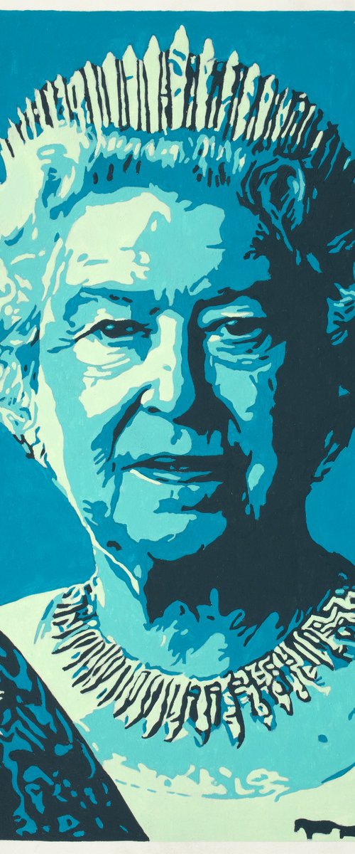 Queen Elizabeth II by Kosta Morr