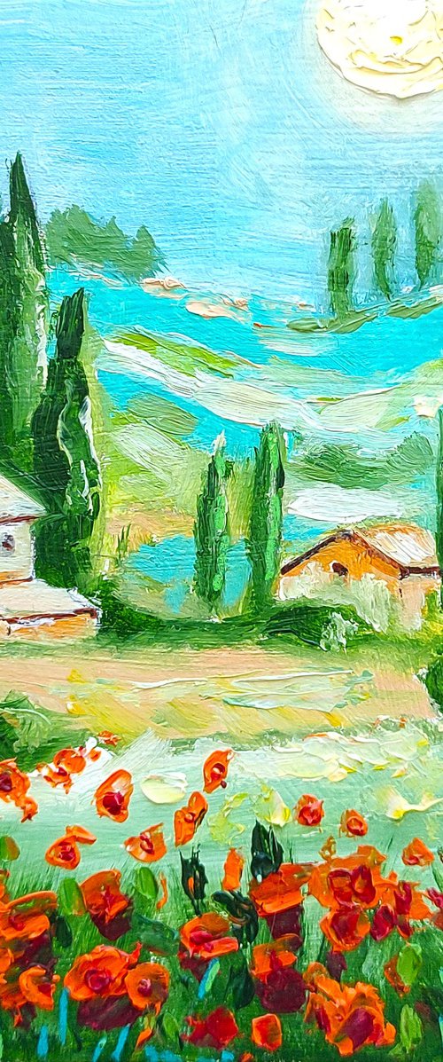 Tuscany Landscape by Yulia Berseneva
