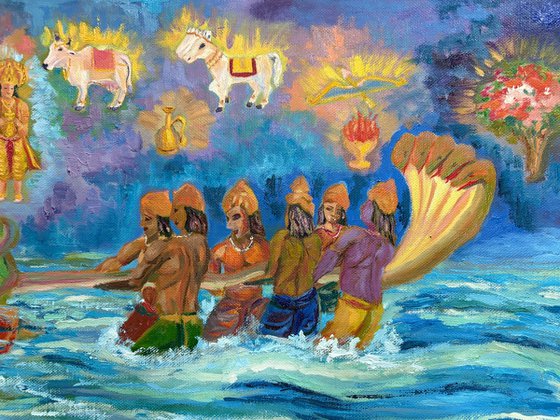 Samudra Manthan Mythological
