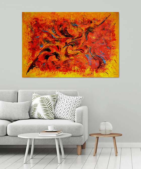 SUMMER HOLIDAYS.140x92 cm.