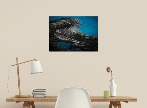 Shrinking of the Dead Sea | Limited Edition Fine Art Print 1 of 10 | 45 x 30 cm