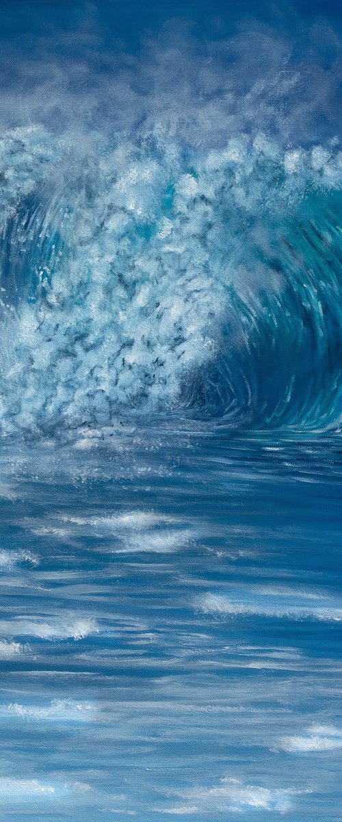 Inspiring Wave by Sarah Vms Art