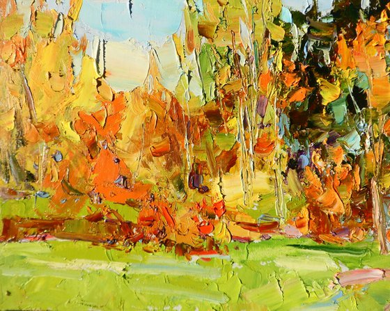 " Autumn landscape "