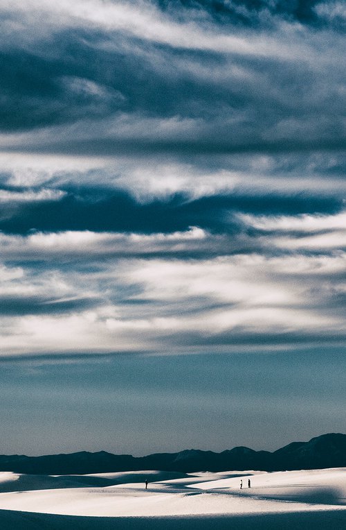 Late Light, White Sands National Park by Heike Bohnstengel