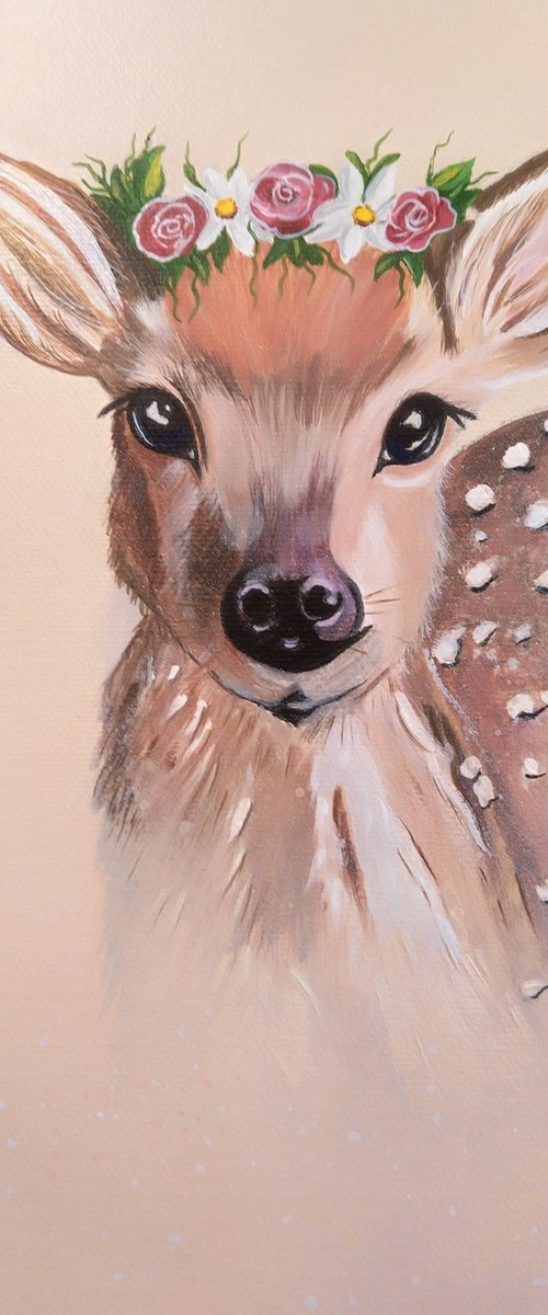 Rosie Deer by Anne-Marie Ellis