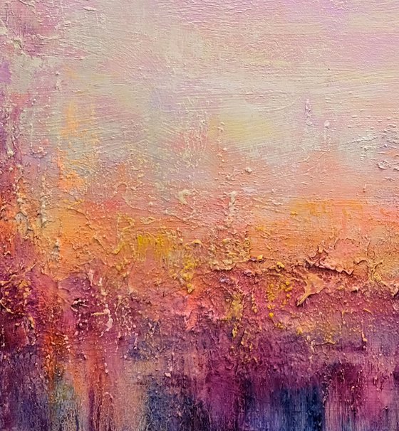 Abstract Sunset Landscape XII