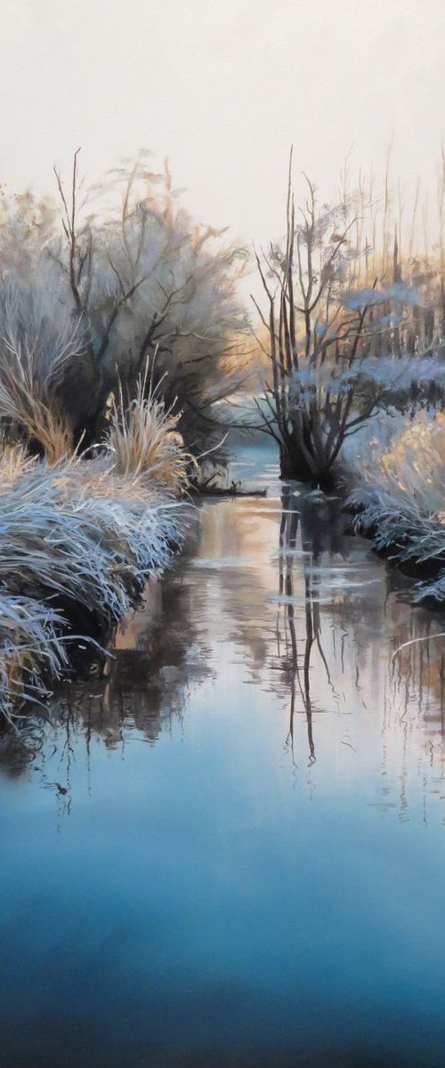 The touch of winter sun by Kerry Lisa Davies