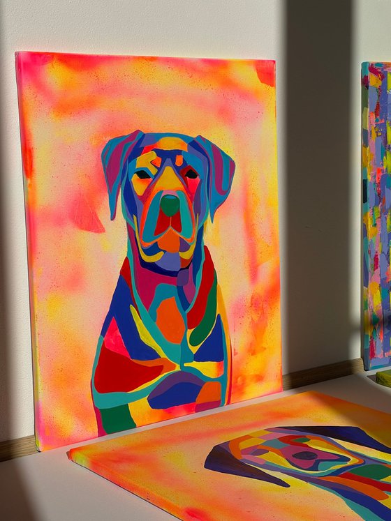 Abstract Dog 2