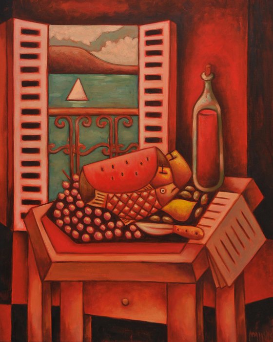 Mediterranean still life 3.