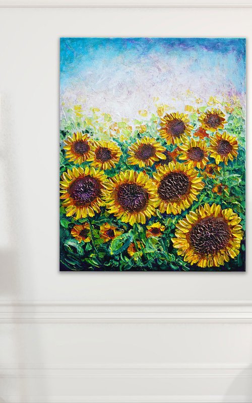 Sunflower Celebration by Amanda Dagg