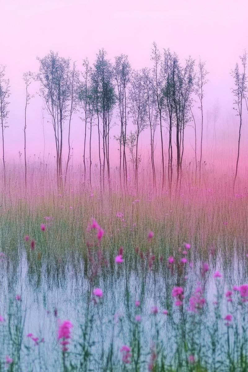 Photorealistic Botanical Photograph By Viet Ha Tran, 24 X 35", Abstract Landscape Iii, Original Artwork