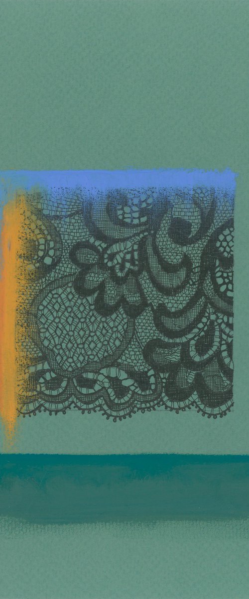 Needlework Two by Kristine Facchetti