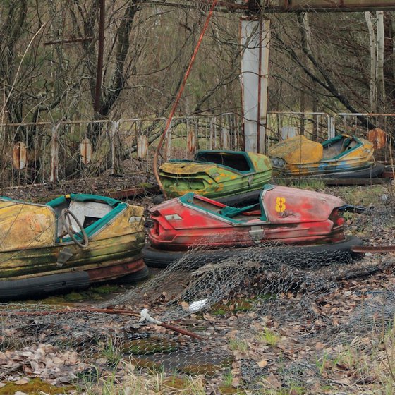 #88. Pripyat attraction park cars 1 - XL size
