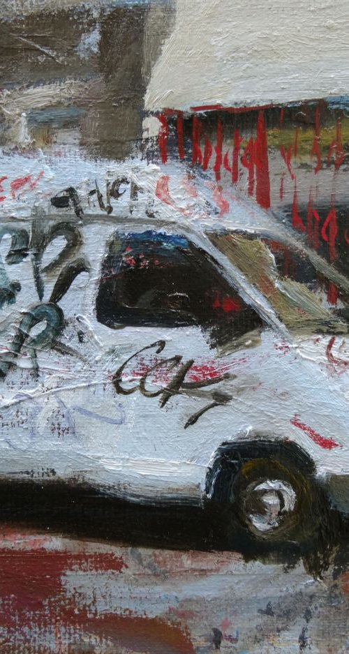 Tags on truck 2 by Manuel Leonardi