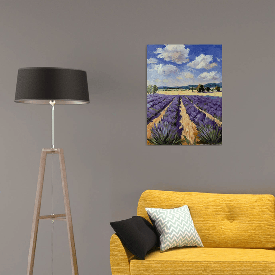 Tuscan Lavender Fields.