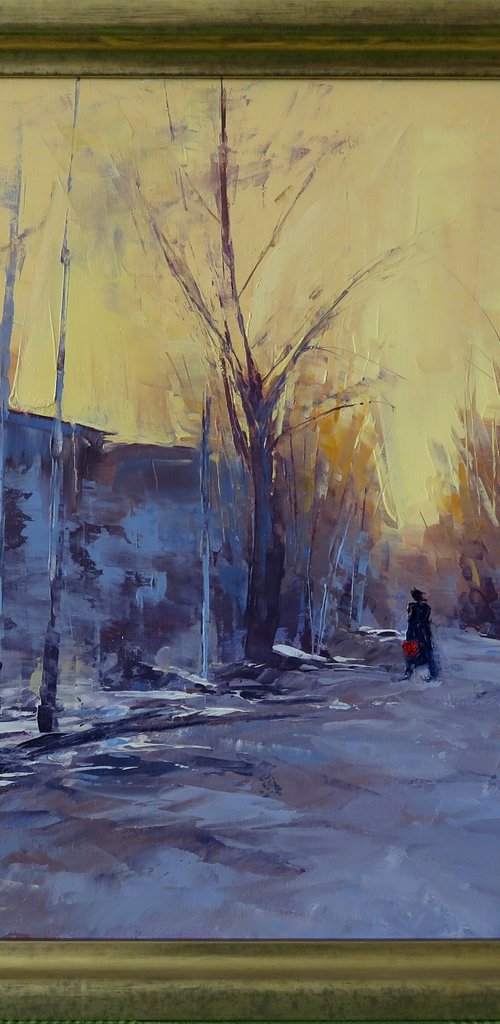 Winter landscape by Yuanyuan Liu