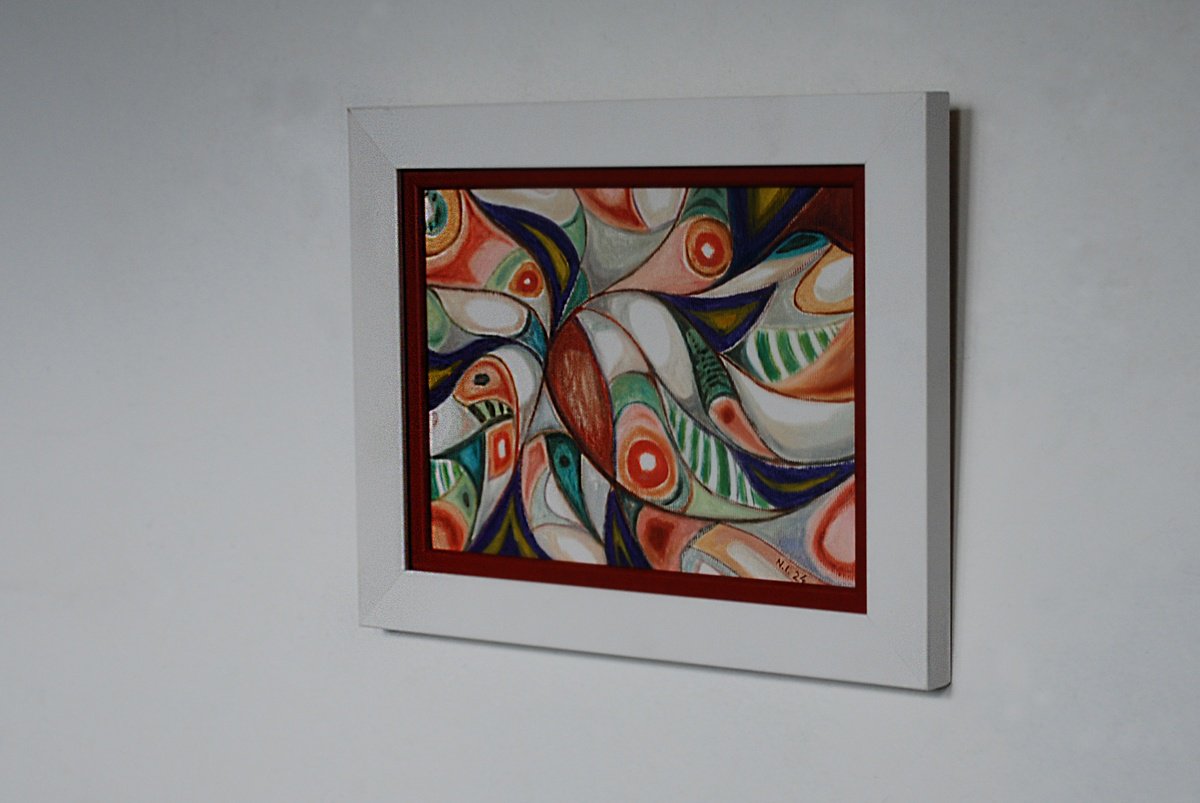 Peacock By Nikola Ivanovic, 12 X 10, Artwork For Sale On Artfinder