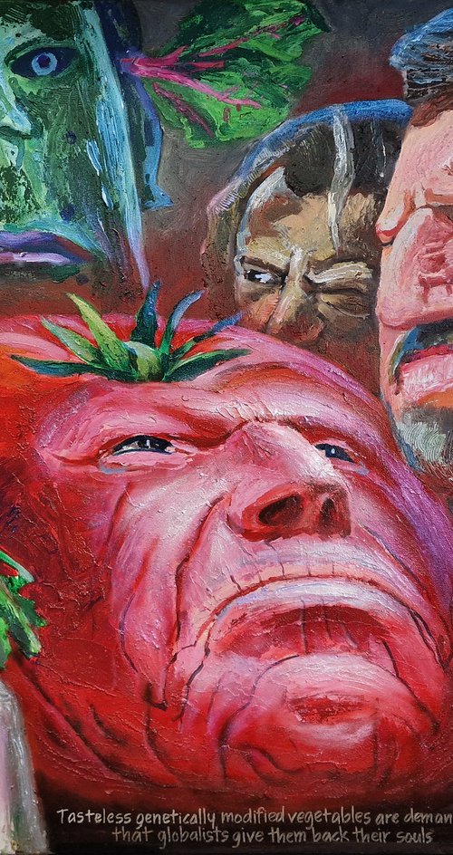 Tasteless genetically modified vegetables by Vladimyr Shandyba