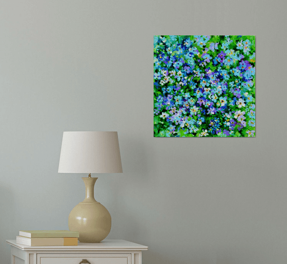 Wild Forget Me Not Flowers