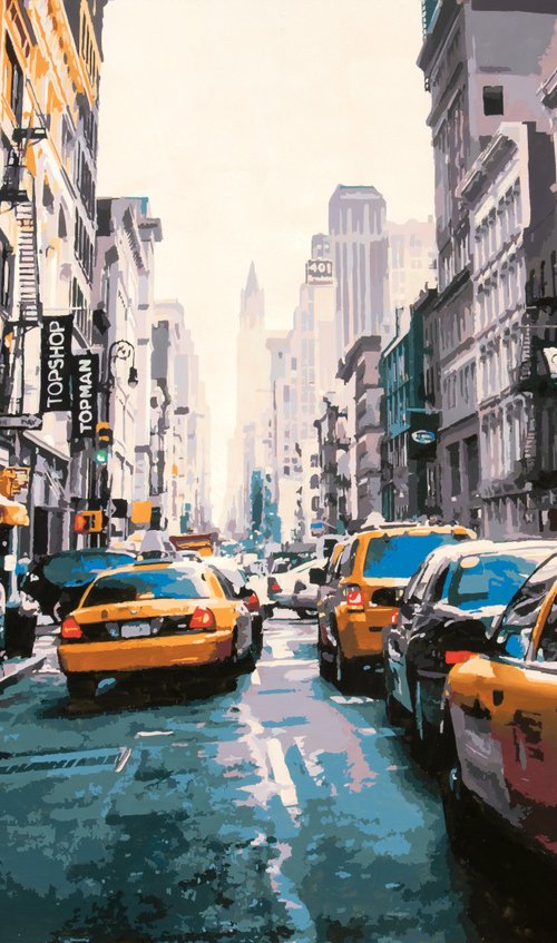 New York City Cabs by Marco Barberio