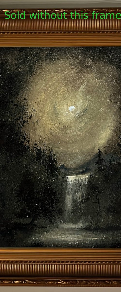 Waterfall of destiny by Mykhailo Khalin