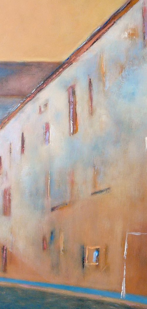 Old City Street by Kestutis Jauniskis