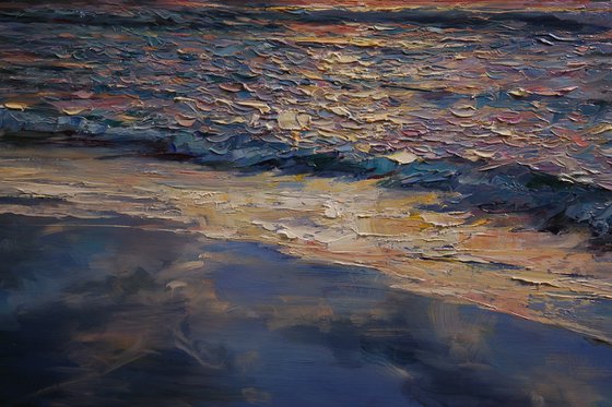 "Sunset on the Coast"
