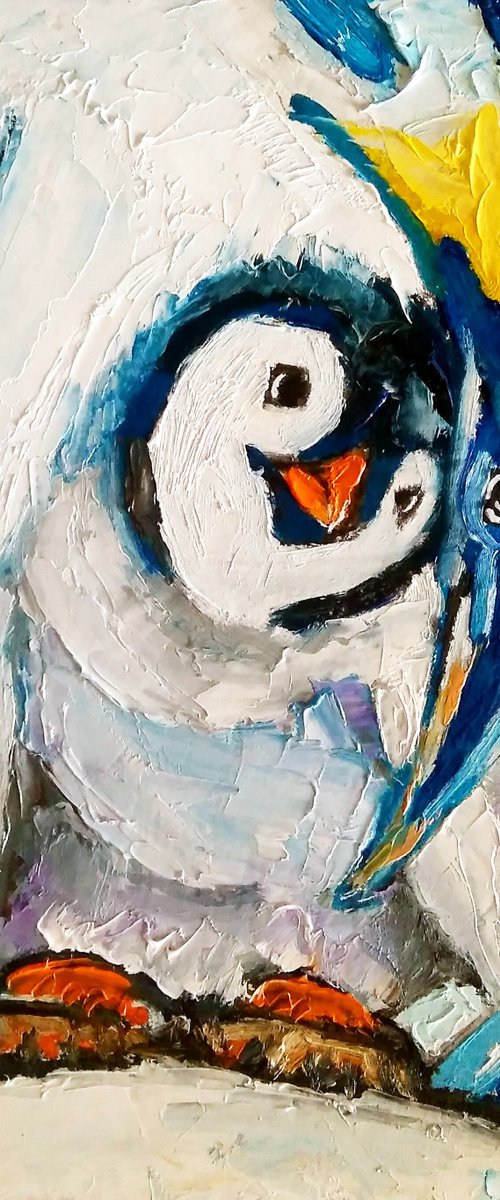 Penguins by Yulia Berseneva