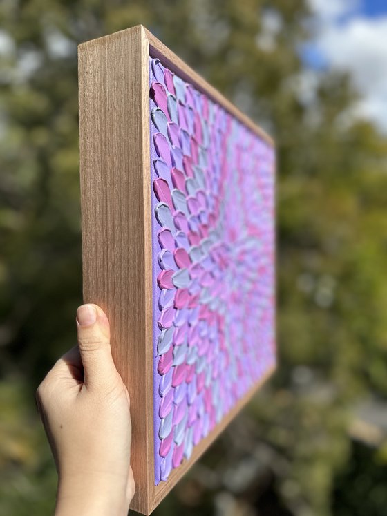 Purple nights (framed)