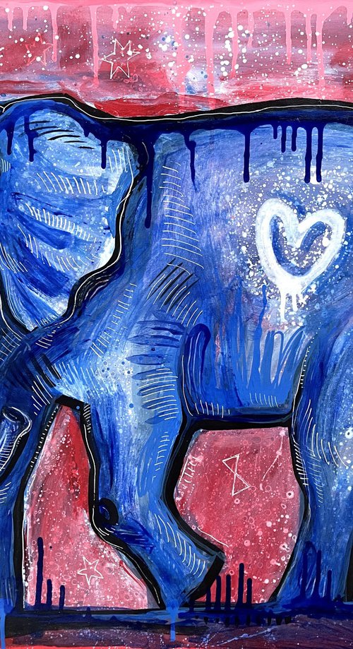 COSMIC ELEPHANT by DARIA KUSTO