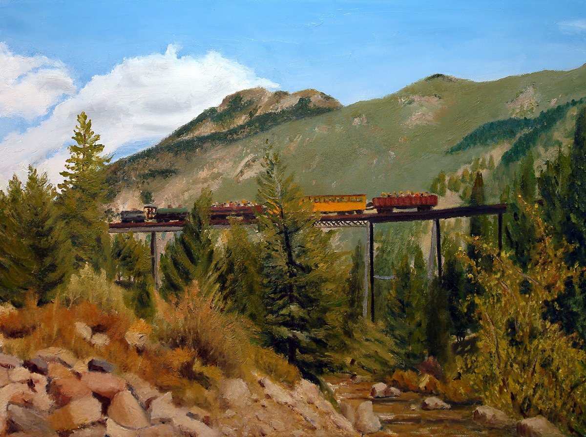 Georgetown Colorado Railroad by Daniel Fishback