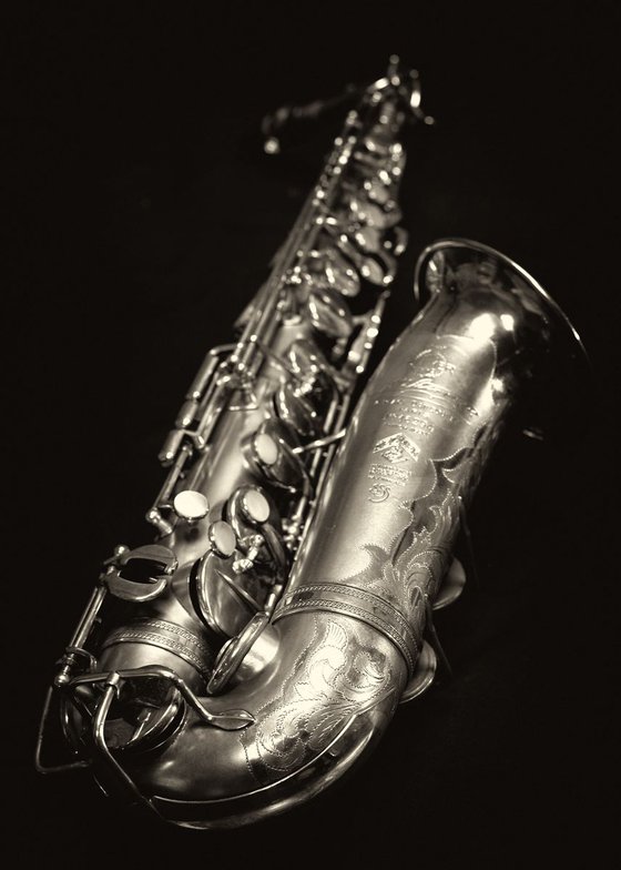 Selmer Silver Plated "Cigar Cutter " Alto Saxophone Circa 1932