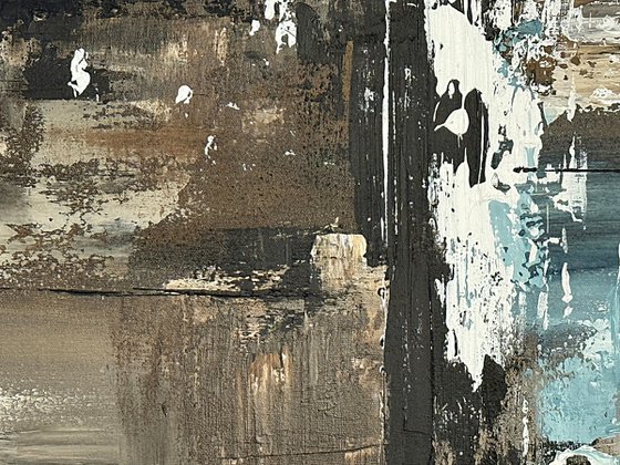 Crossing Light Fields. blue indigo