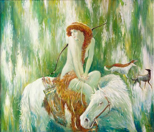 Hunting Diana by Titinin Yurii