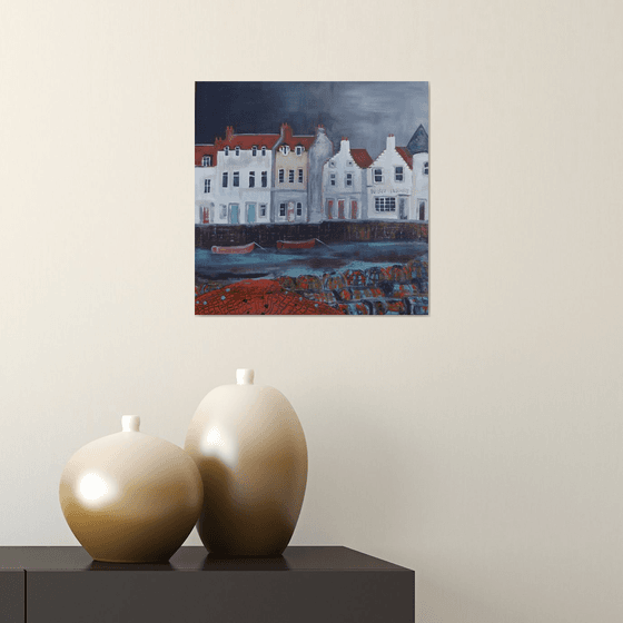 Fishing nets and pots, Anstruther, Fife