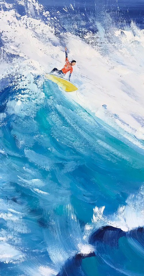 Gone Surfing by Irina Redine