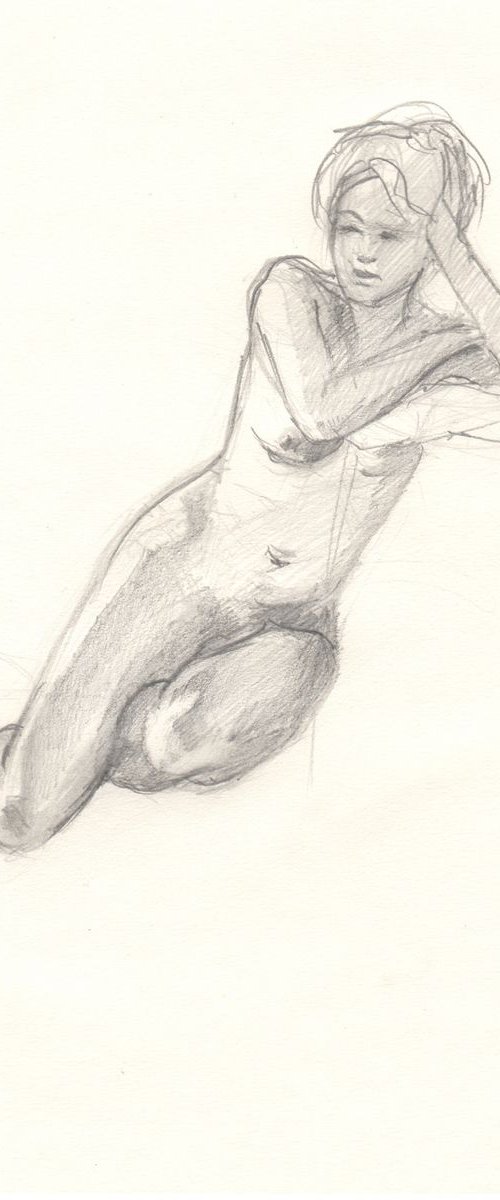 Sketch of Human body. Woman.21 by Mag Verkhovets