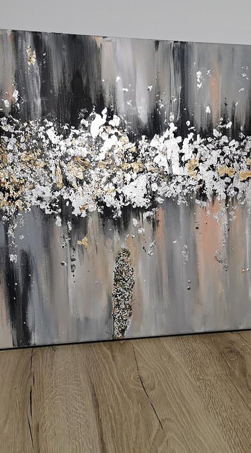 Abstract canvas wall art, Modern art, Original Abstract painting by Annet Loginova