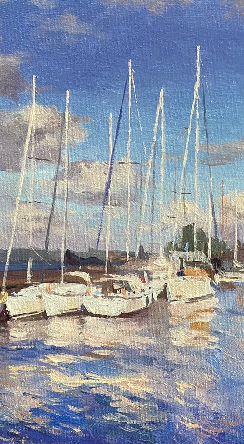 Denmark Seascape by Ling Strube