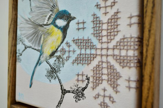 COURTYARD MEMORIES III : GREAT TIT