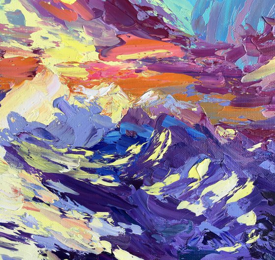 "Delicate glow of light"