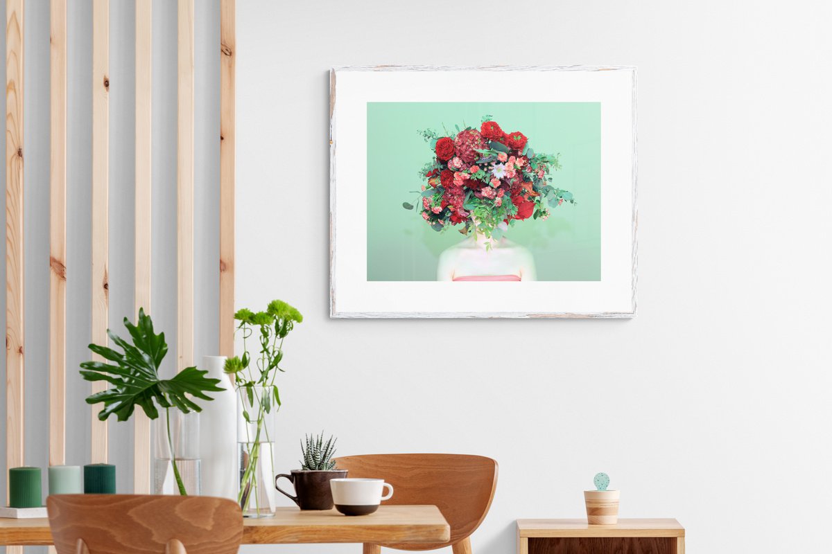 Expressive Portrait Photograph By Ziesook You, 25 X 19", Scent Of Austin 01062022, Original Artwork