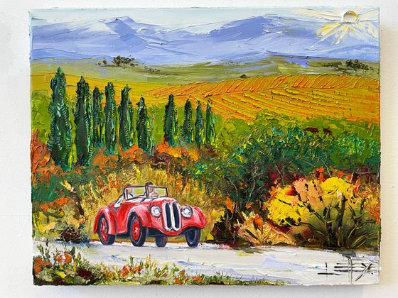 A Drive in Wine Country