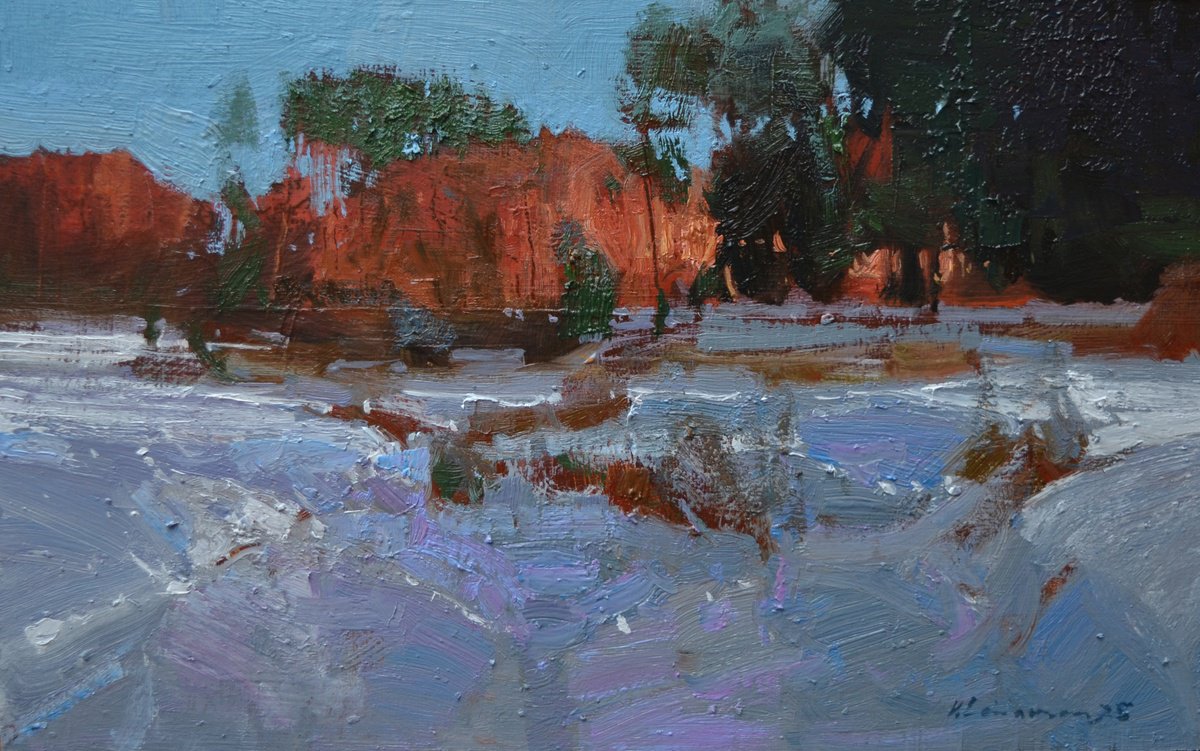 December By Vytautas Laisonas, 16 X 11, Artwork For Sale On Artfinder